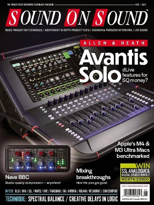 Title details for Sound On Sound USA by Sound On Sound Ltd - Available